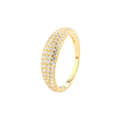 Aqua Dulce Darling Emma ring forgyldt sølv (str. 50-62)