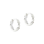 Aqua Dulce New Mila øreringe sølv (12 mm)