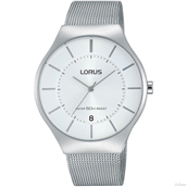 *Lorus herreur, stål, meshrem, mineralglas, 5bar, 40mm