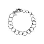 By Birdie Lotus armbånd sølv (19,5 - 23,5 cm)
