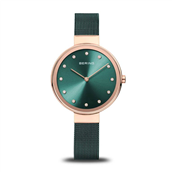 Bering Classic dameur rosagulddoublé 3bar 34mm