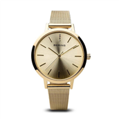 Bering Classic dameur stål gulddoublé 34mm 3bar