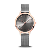 Bering Classic dameur stål rosagulddoublé 34mm 3bar