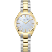 Bering Classic Solar dameur stål gulddoublé 5 bar 31mm