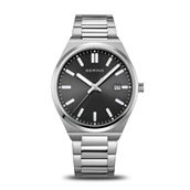 Bering Classic herreur stål 39mm safirglas 5ATM