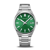 Bering Classic herreur stål 39mm safirglas 5ATM