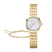 Bering Classic Giftbox dameur gulddoublé + armbånd 26mm 5bar