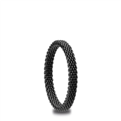 Bering ring Arctic Symphony inderring sort mesh (str. 50-75)