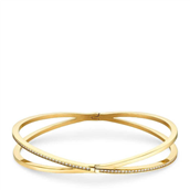 Bering Arctic Symphony armring forgyldt stål m. cz (170-190mm)