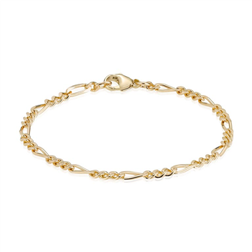 Armbånd Figaro t 0,85 18,5cm 8 kt