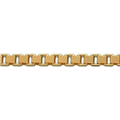 Kæde venezia 14kt bredde 2,00/1,80mm karabinlås 36-80 cm pris fra