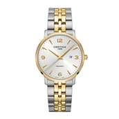*Certina Urban DS Caimano herreur stål + pvd bicolor safirglas dato