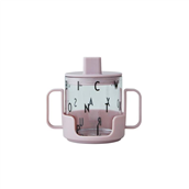 *Design Letters Grow with your cup lavendel tritan glas