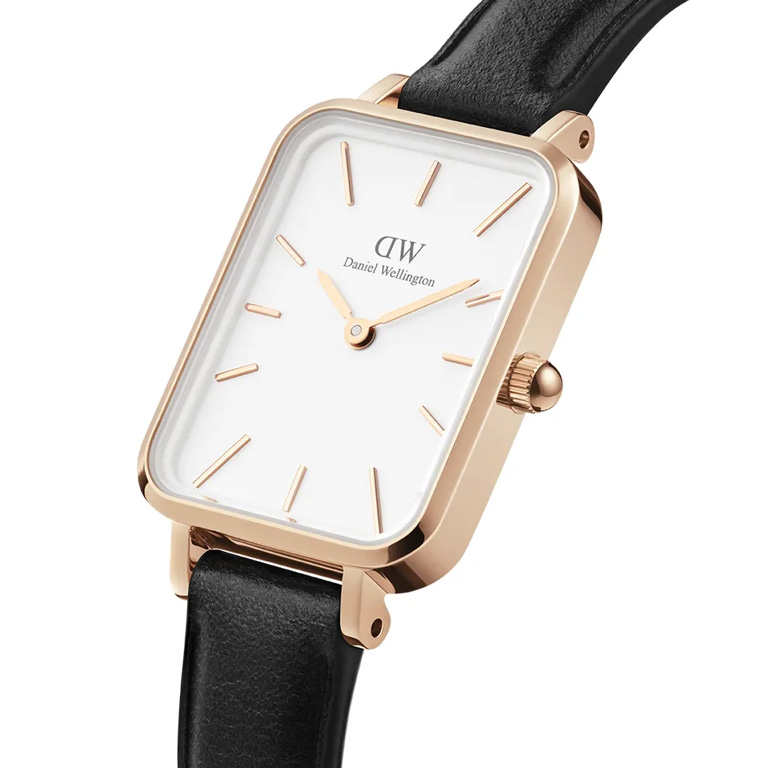 amerikansk dollar falsk Savant Daniel Wellington Quadro Sheffield Rose Gold White | Daniel Wellington ure  - Køb hos pindj.dk