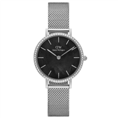 Daniel Wellington Petite Bezel dameur stål 28mm
