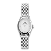 Daniel Wellington Oval Mini dameur stål 25mm 3bar