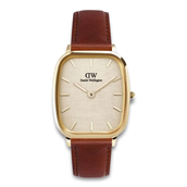 Daniel Wellington Vintage St Mawes ur stål gulddoublé 36mm 3bar