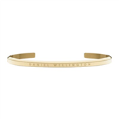 Daniel Wellington Classic Cuff - Armring i stål gulddoublé str. large
