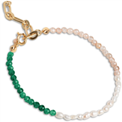 *ENAMEL Copenhagen Gabriella armbånd forgyldt sølv (20cm)