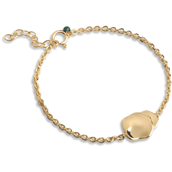 ENAMEL Copenhagen Sahara armbånd forgyldt sølv (15+3 cm)