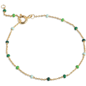 ENAMEL Copenhagen Lola Spring armbånd forgyldt sølv m. emalje (15,5 + 2cm)
