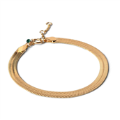 ENAMEL Copenhagen Caroline armbånd sølv forgyldt (15,5 + 2cm)