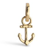 ENAMEL Copenhagen Charm - Steady Anchor forgyldt sølv