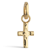 ENAMEL Copenhagen Charm - Golden Cross forgyldt sølv