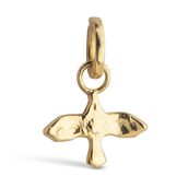 ENAMEL Copenhagen Charm - Devoted Swallow forgyldt sølv