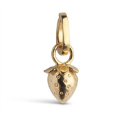 ENAMEL Copenhagen Charm - Sunny Strawberry forgyldt sølv