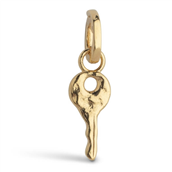 ENAMEL Copenhagen Charm - Magic Key forgyldt sølv