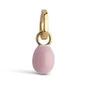 ENAMEL Copenhagen Charm - Eleanor Pink forgyldt sølv m. emalje