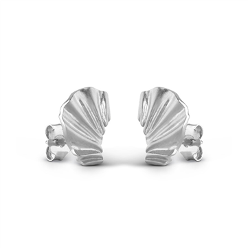 ENAMEL Copenhagen Mini Wave øreringe sølv