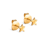 ENAMEL Copenhagen Star Energy øreringe forgyldt sølv