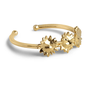 ENAMEL Copenhagen Sunshine Wreath ring forgyldt sølv (justérbar)
