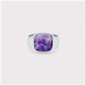 *IX Studios Cushion Signet Charoite (str 56)