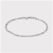 IX Studios Figaro armbånd sølv (16,5-20 cm)