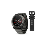 Garmin Fenix 5X Smartwatch inkl QuickFit™ 26-urrem, sort silikonerem.