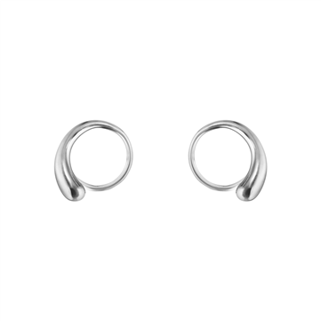 Georg Jensen Mercy Swirl øreringe 634A sølv 14 mm 