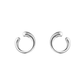 Georg Jensen Mercy øreringe 634B sølv, 14 mm