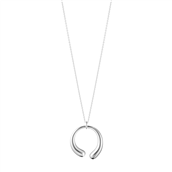 Georg Jensen Mercy halskæde 634C sølv, 90 cm