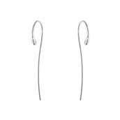 Georg Jensen Mercy øreringe 634E sølv, 50 mm