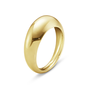 *Georg Jensen Curve Slim ring 1640A 18 kt. guld str. 48-60