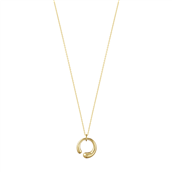 Georg Jensen Mercy Lille Halskæde Med Vedhæng 18 karat