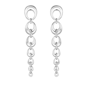 *Georg Jensen Offspring øreringe 433I sølv (70mm)