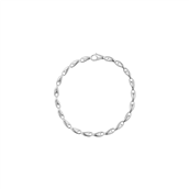 Georg Jensen REFLECT SLIM 652A armbånd sølv (str. S-L)
