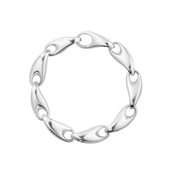 Georg Jensen REFLECT LARGE 652C armbånd sølv (str. S-L)