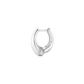 Georg Jensen REFLECT SMALL 652A ørering sølv (1 stk.)