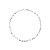 Georg Jensen REFLECT 652C mellem halskæde sølv (str. S-L)
