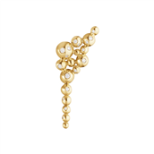 Georg Jensen Moonlight Grapes ear cuff 18 kt. guld 0,11ct. (1 stk.) Venstre